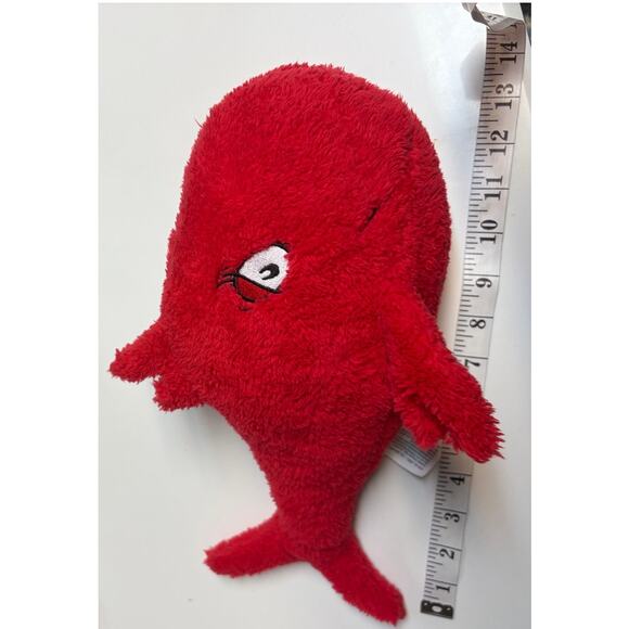 Kohl's Cares Dr Seuss Red Fish & Mr Brown Can moo Bull Stuffed Toy Plush Lot EUC - Picture 12 of 12